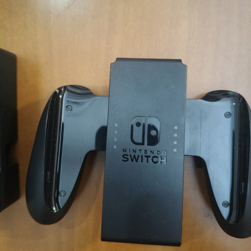 Nintendo Switch OLED white with Mario and Rabbids Kingdom Battle game