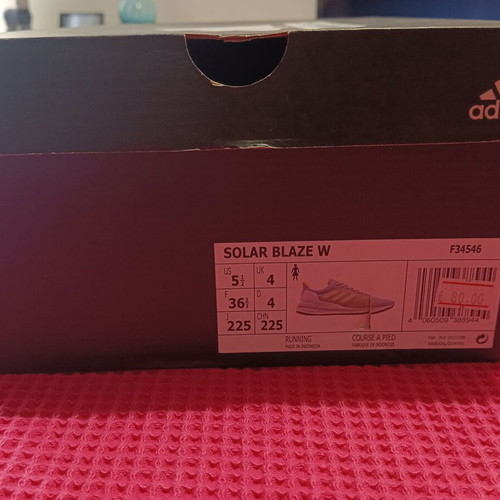 Adidas Solar Blaze W women's sneakers like new, size 36 2/3, green