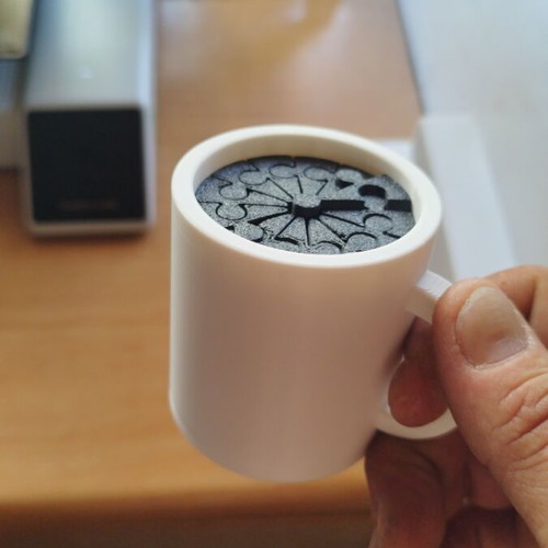 Καφεδάκι 3d printed κατόπιν παραγγελίας