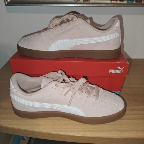 Puma Club II sneakers new, white and pink, size 39