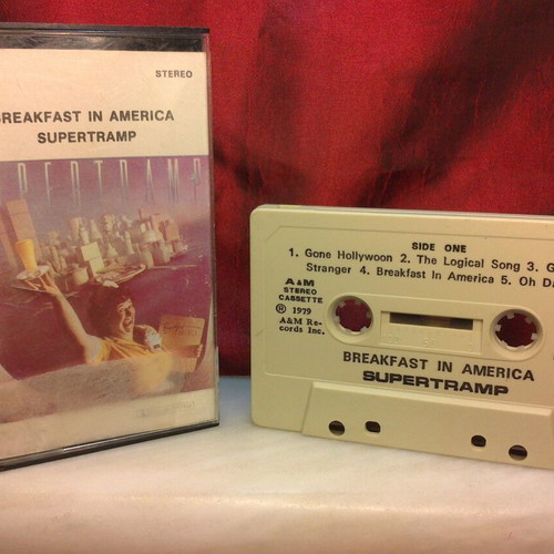 Supertramp Breakfast in America cassette used, rock