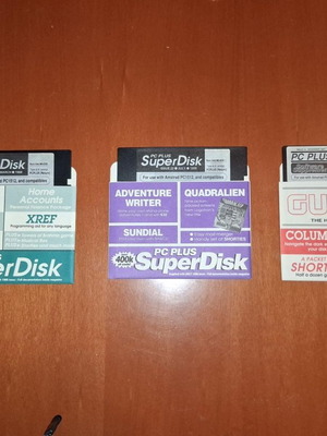 Δισκέτες 5,25 ιντσών μεταχειρισμένες, σετ 3 τεμαχίων