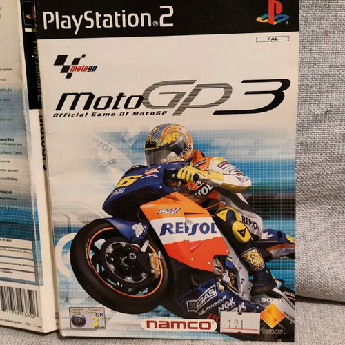 MotoGP 3 PlayStation 2 used, racing