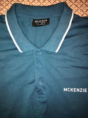 T-Shirt polo MCKENZIE καινούργιο, μπλε, μέγεθος XL