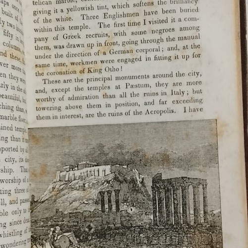 Travel book 1839, Greece after the 1821 revolution, volume 1