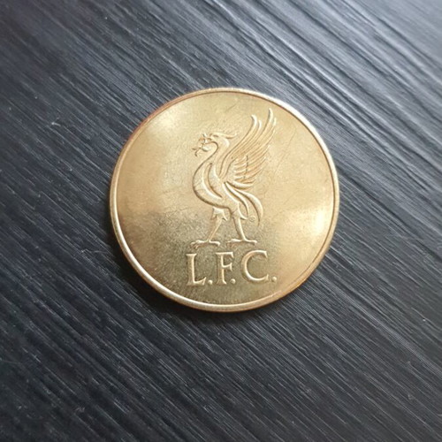 Liverpool FC official collector coin "You'll never walk alone"