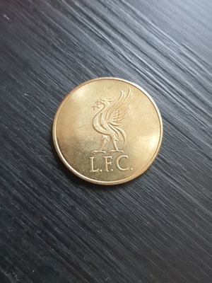 Liverpool FC official collector coin "You'll never walk alone"