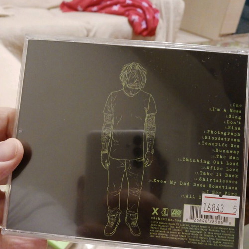 Ed Sheeran X CD used