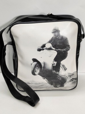 Vespa style crossbody bag new, vintage retro