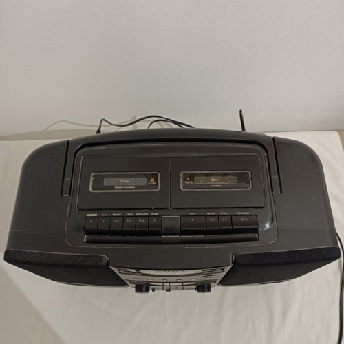 Sharp stereo radio cassette player CD used, fully functional