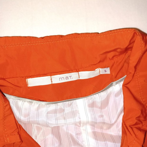 Mat Fashion summer coat like new, size S, red orange