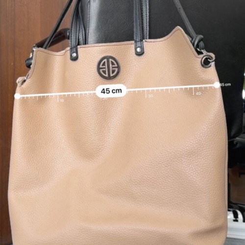 EL Bag shoulder bag like new, beige, large size
