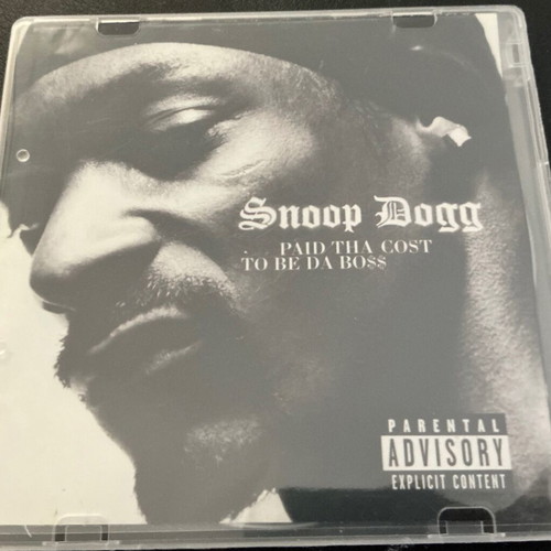 Snoop Dogg Paid Tha Cost To Be Da Boss CD used, hip-hop