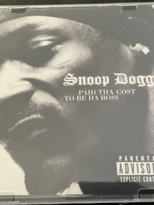 Snoop Dogg Paid Tha Cost To Be Da Boss CD used, hip-hop