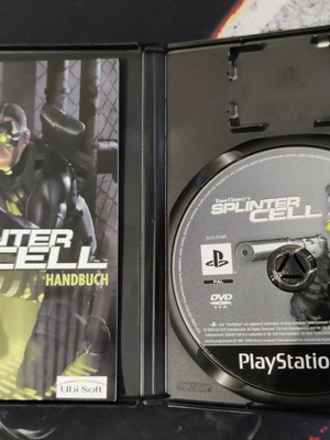 Splinter Cell PlayStation 2 game like new, German version