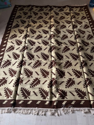 Handmade woven kilim rug new 2.95 x 2.25 m