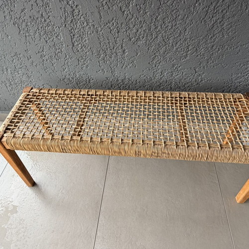 Rattan chair set with bench new
