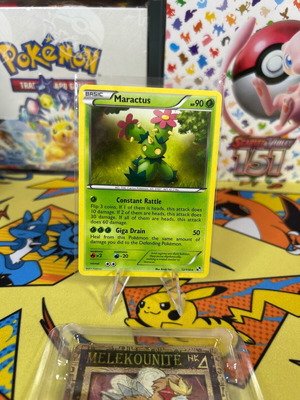 Pokemon card Maractus σπάνια Black&white σαν καινούργιο