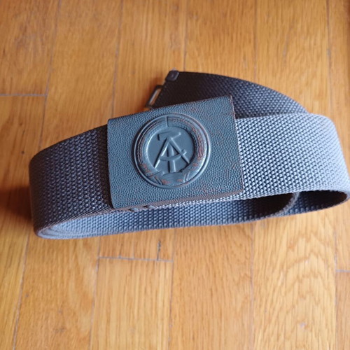 Military belt authentic East Germany 1970s used