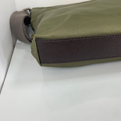 Dolce & Gabbana Canvas Messenger Bag like new, green