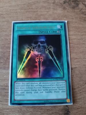 Swords of Concealing Light YuGiOh Card mint, 1st Edition