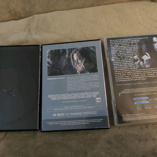 Underworld 3 DVD set used, pack with Greek subtitles