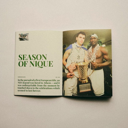Panathinaikos Basketball Book Collectible Edition new