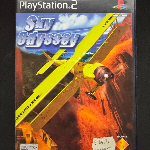 Sky Odyssey PlayStation 2 like new, arcade flight simulator