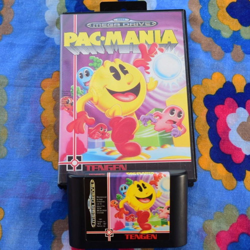Pac-Mania Sega Mega Drive game like new, puzzle arcade