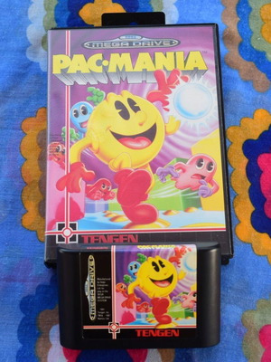 Pac-Mania Sega Mega Drive game like new, puzzle arcade