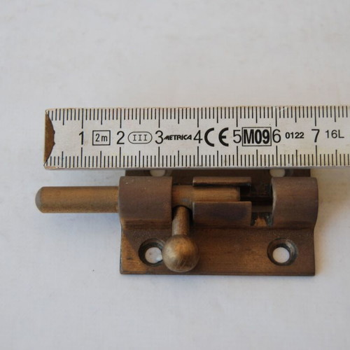 Bronze bolts used, set of 6 with 3 female sockets