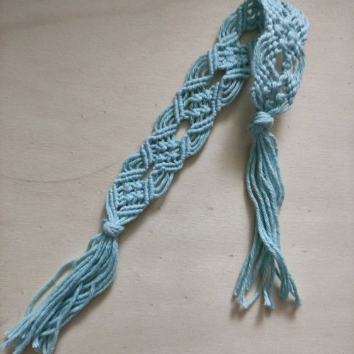 Handmade knitted bookmark new