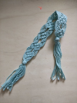 Handmade knitted bookmark new