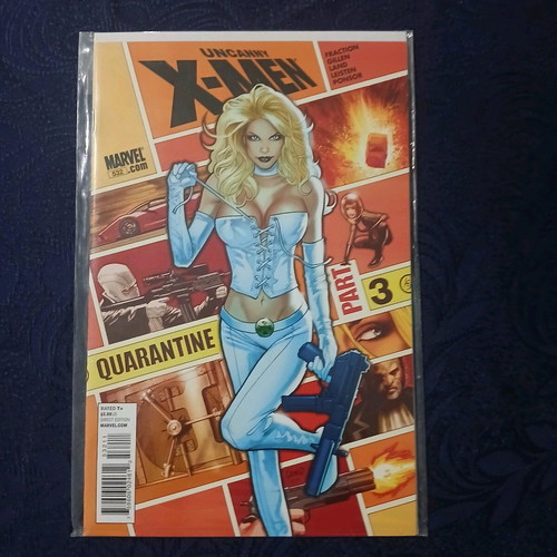 Uncanny X-Men pack of 5 comics like new, signed #531