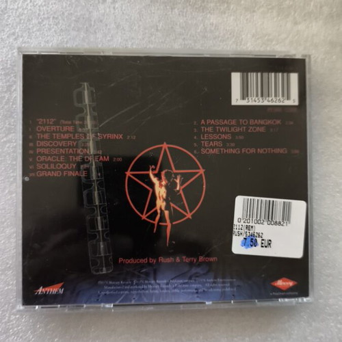 Rush 2112 The Rush Remasters CD like new, rock