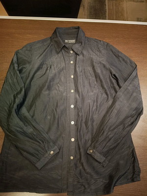 Полупрозрачна риза Marks & Spencer като нова, черна, размер S