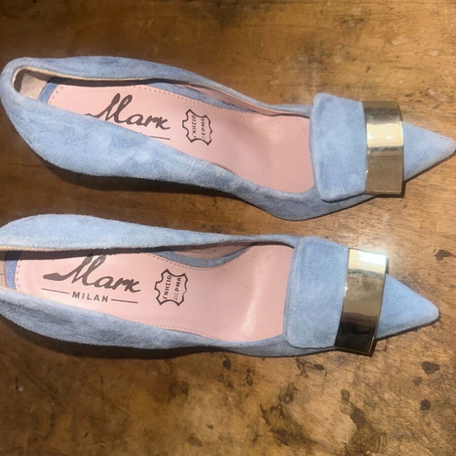 Mark Milan pumps new, turquoise, size 37