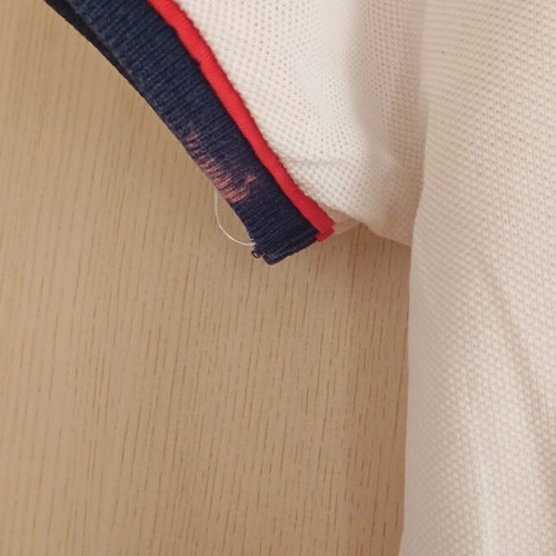 Mayoral Kids' Polo Shirt like new, size 104 cm, white multicolor