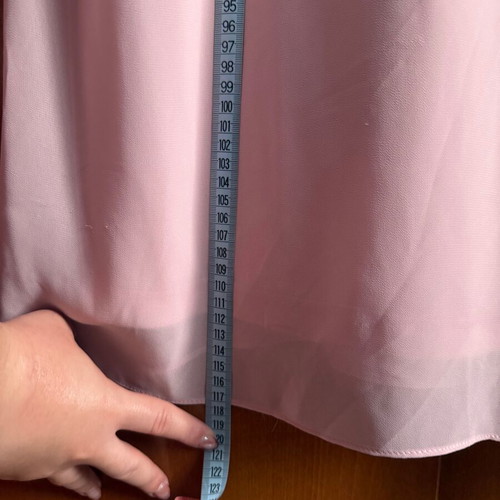 Pink pastel dress large size with glitter and stones new