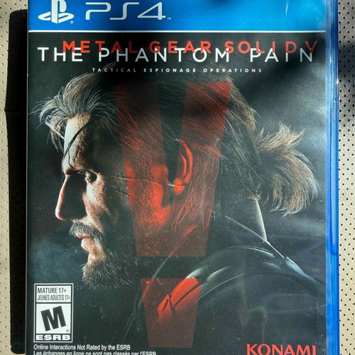 Metal Gear Solid V The Phantom Pain PS4 game