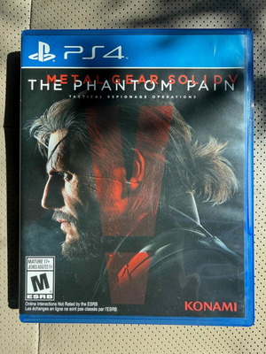 Metal Gear Solid V The Phantom Pain PS4 game