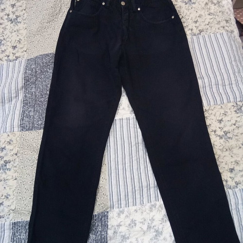 Trussardi men's pants used, dark blue, size 32