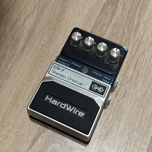 Digitech Hardwire CR-7 Chorus pedal used, made in USA