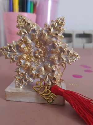 Handmade 2025 star lucky charm gold new