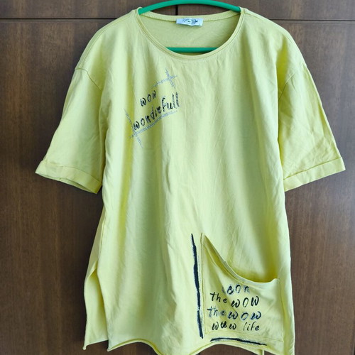 Freestyle women's blouse new, size L, yellow