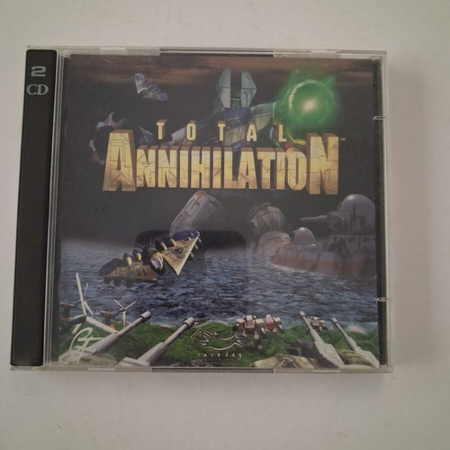 Total Annihilation PC game 1997 used, vintage collectible