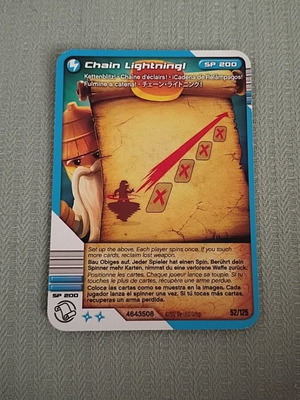 Lego Ninjago Chain Lightning card like new, authentic