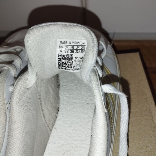 Adidas Superstar white size 36 used, very good condition