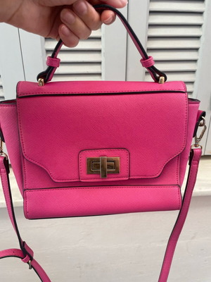 τσάντα φούξια Accessorize