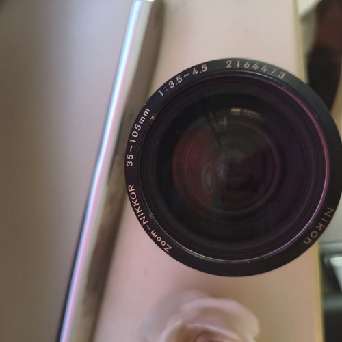 Nikon Zoom-Nikkor 35-105mm f/3.5-4.5 AI-S lens used